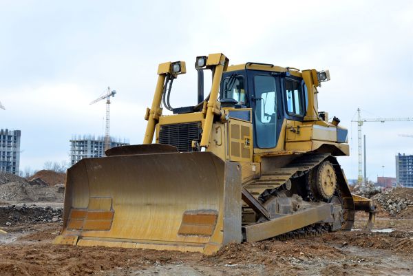 Bulldozer Site Clearing in Asheville